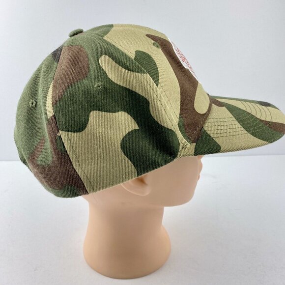 Old Milwaukee Brewing Hat, Trucker Baseball Cap Beer Built Right Camo Snap Back - Picture 4 of 9